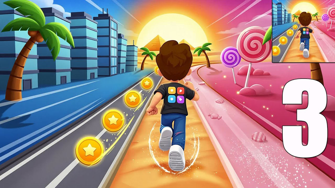 Kooply Run: Subway Craft - Part 3 Gameplay - Tutorial NEW Mobile Game (Android, iOS)