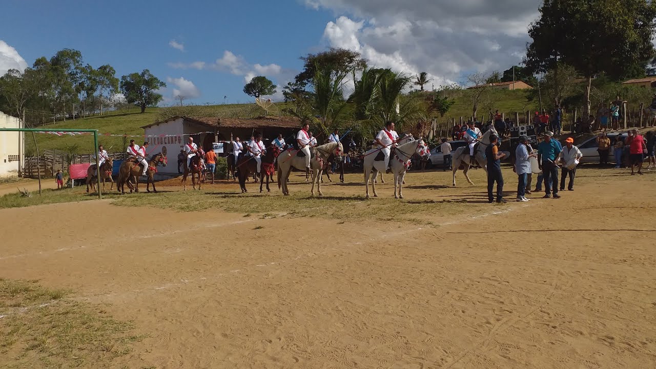 CORRIDA DE ARGOLA (CAVALHADA), GRANDE TRADIÇÃO AQUI DE RAINHA ISABEL!