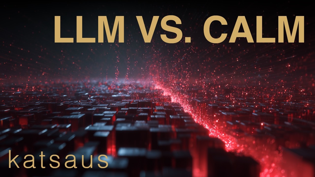 AI 3X suuria kielimalleja tehokkaammin – LLM vs. CALM (Uusi vaihtoehto)