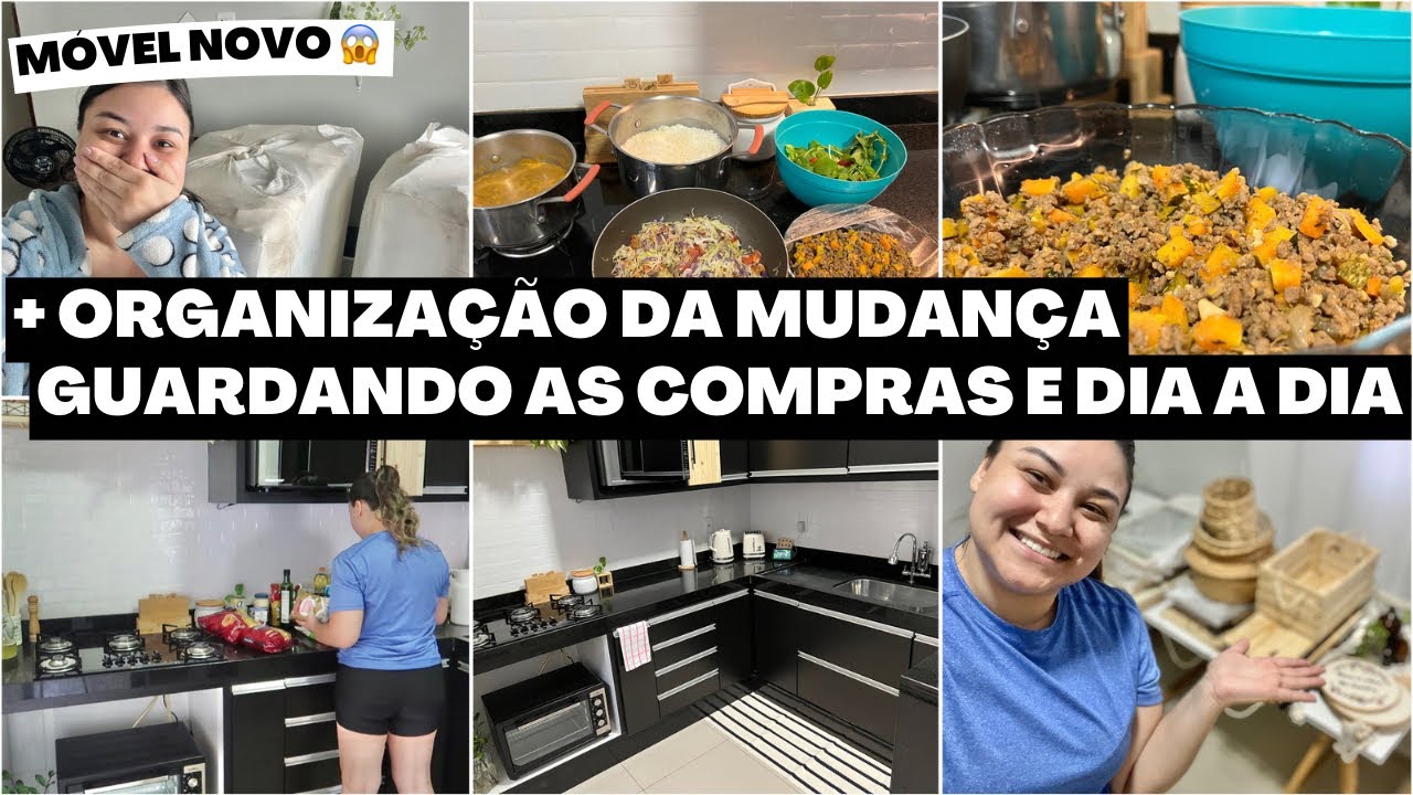 GUARDANDO AS COMPRAS, CHEGOU UM MÓVEL NOVO POR AQUI, TAPETES PERFEITOS E + ORGANIZAÇÃO PÓS MUDANÇA