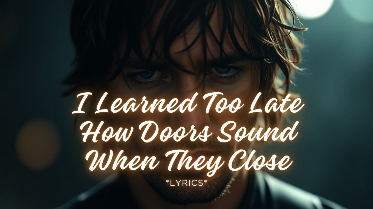 I Learned Too Late How Doors Sound When They Close — A Crushing Post-Metal Confession