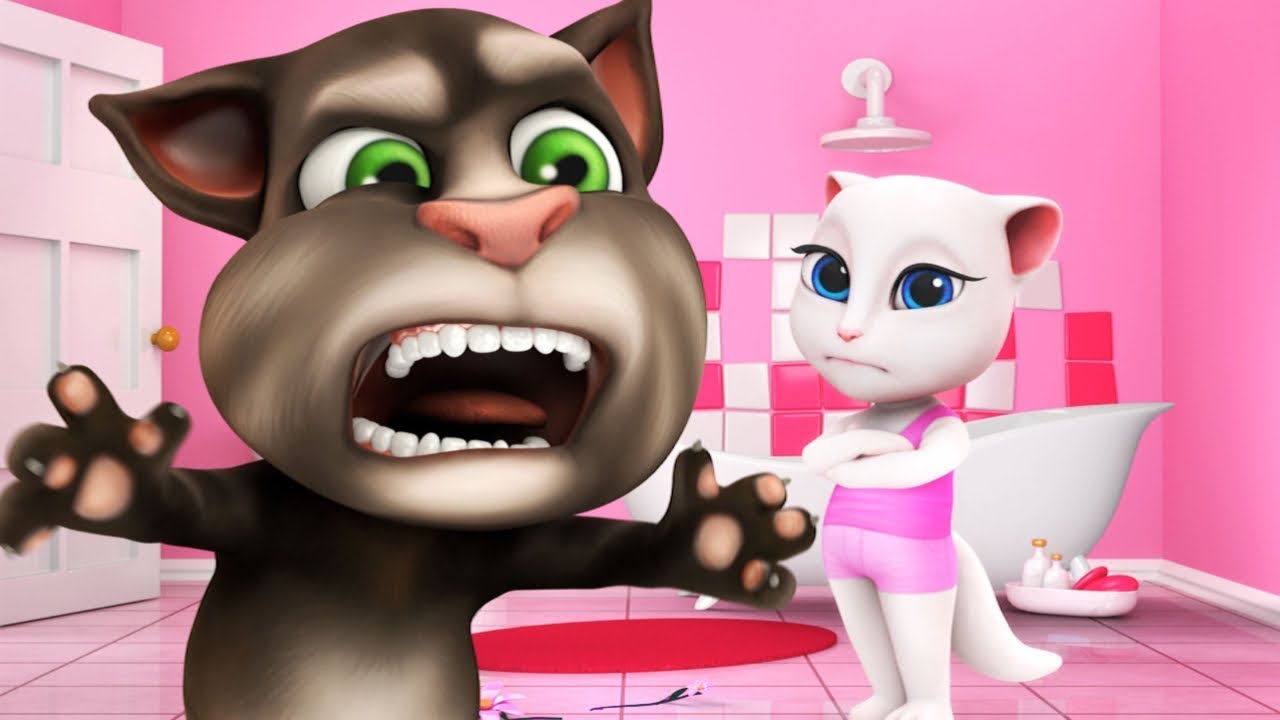Talking Tom - Angela's the Boss | Episode 201 | Funny Episodes for Kids | Toons Mania - English