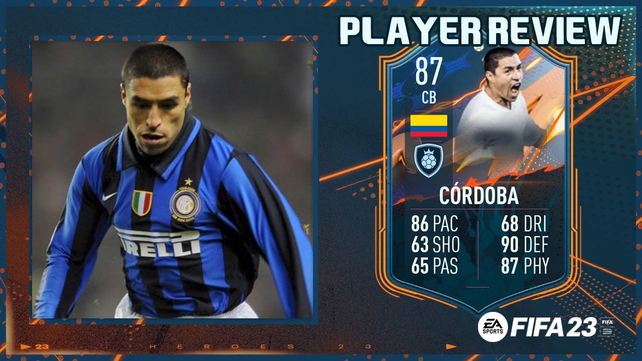 THE BEST! 🤩 87 HEROES IVAN CORDOBA PLAYER REVIEW! FIFA 23 ULTIMATE TEAM