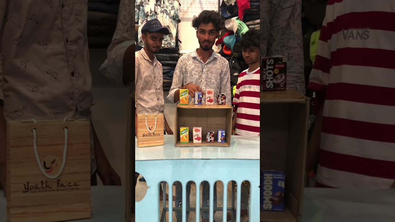 Juice Matching Challenge #one8Cousinzz #challenge #funny #shorts