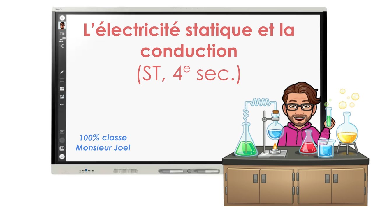 ⚡L'électricité statique et la conduction ⚡ // ST, 4e secondaire