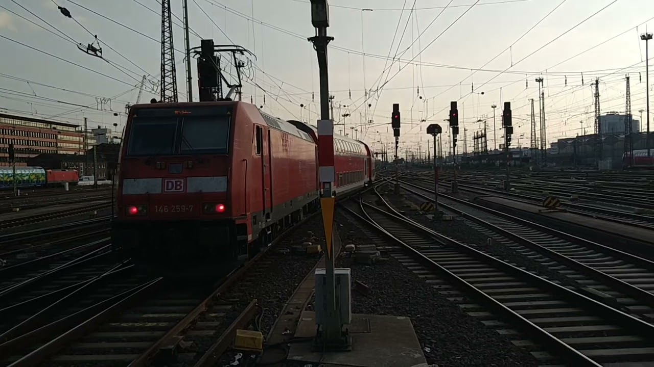 RE, RB, ICE en Frankfurt(Main) Hbf,14/6/25,20:00-20:30