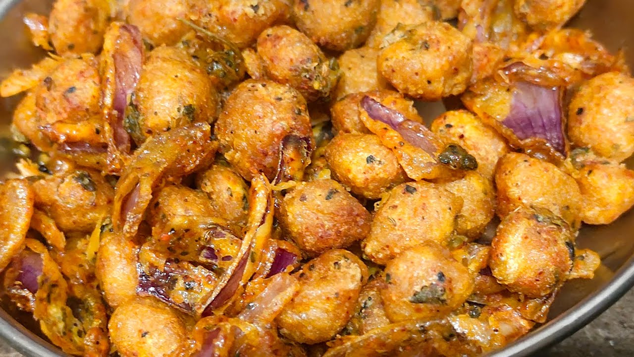 ଆଜି ବନାମା ପିଆଜ ସୋୟା ପକୋଡା ❤️😍 / Village Style Onion Soya Pakoda @ANSVlogs9255