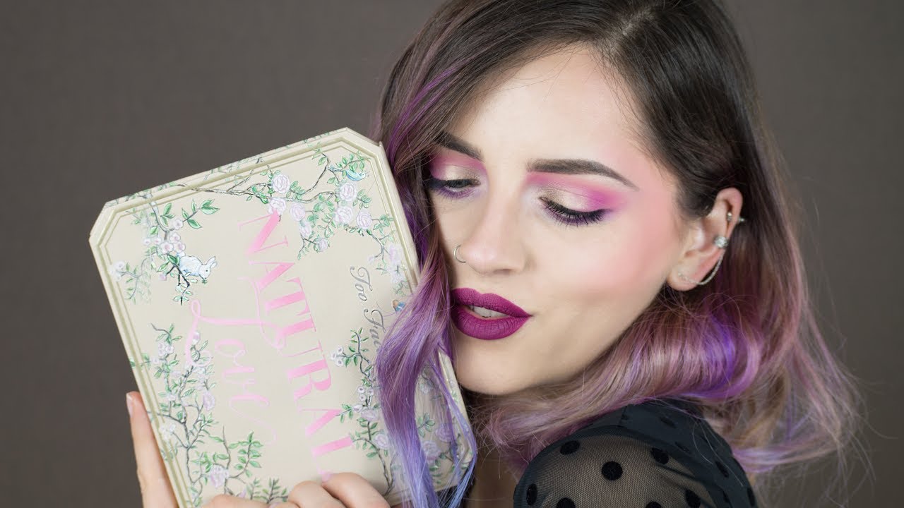 Too Faced Natural Love palette - Soft Pink makeup | MILA