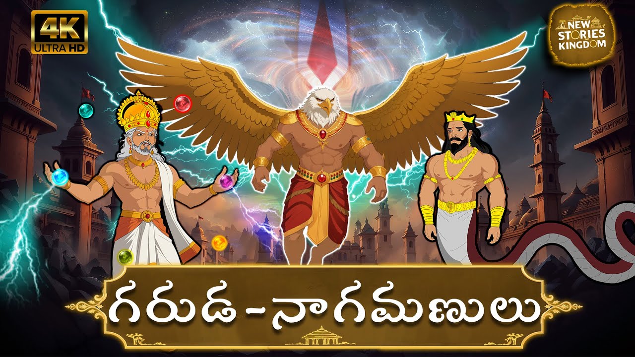గరుడ - నాగమణులు | STORIES IN TELUGU | తెలుగు కథలు | TELUGU KATHALU