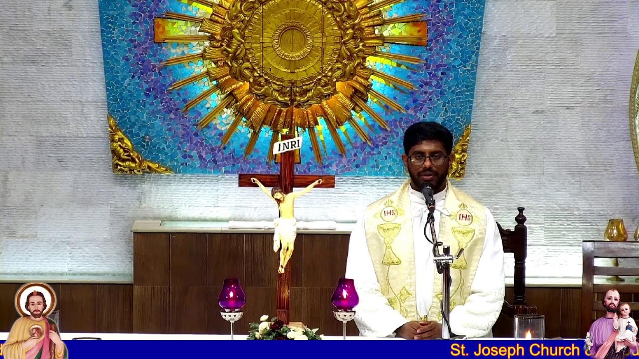 08-03-2026  3rd SUNDAY Navanal 05.30 PM Holy Mass  St Joseph & St JUDE Church Thevara