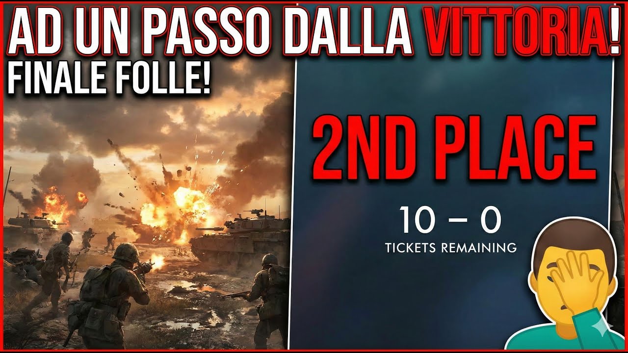 AD UN PASSO DALLA GLORIA SU BATTLEFIELD 6! 😱 (Che finale!)