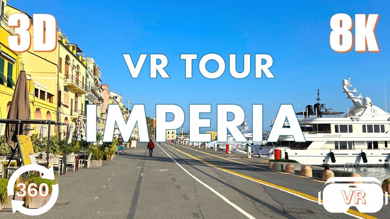 Imperia, Italy - VR 360&deg; Travel Video in 8K