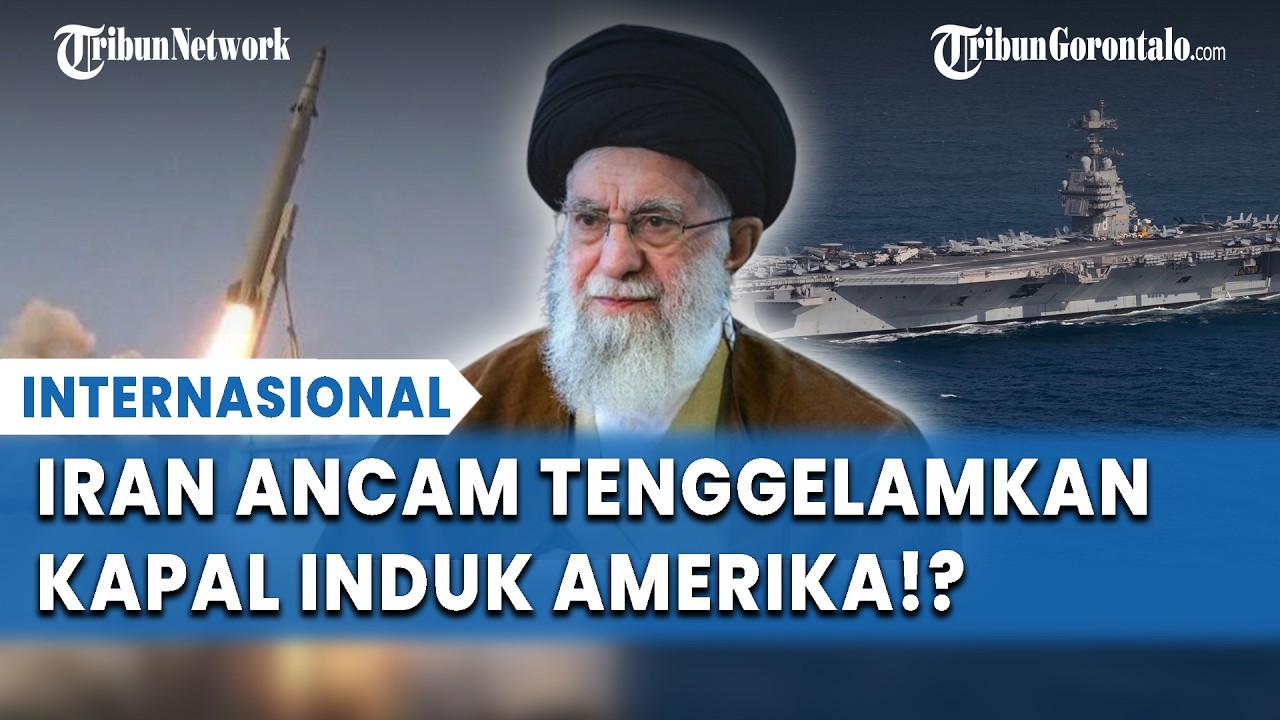 Khamenei Tantang AS! Iran Klaim Punya Senjata Berbahaya, Penenggelam Kapal Induk Amerika