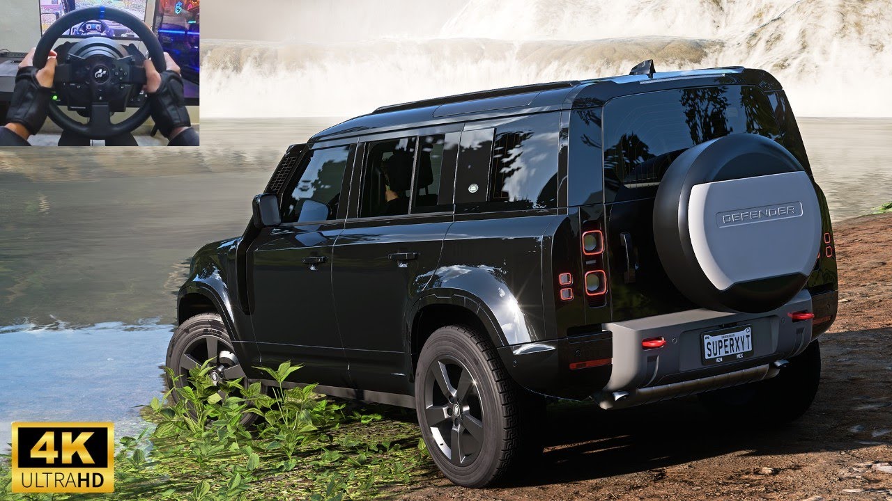 Defender Realistic Offroading | Thrustmaster T300RS GT | Forza Horizon 5 #defender #forzahorizon5