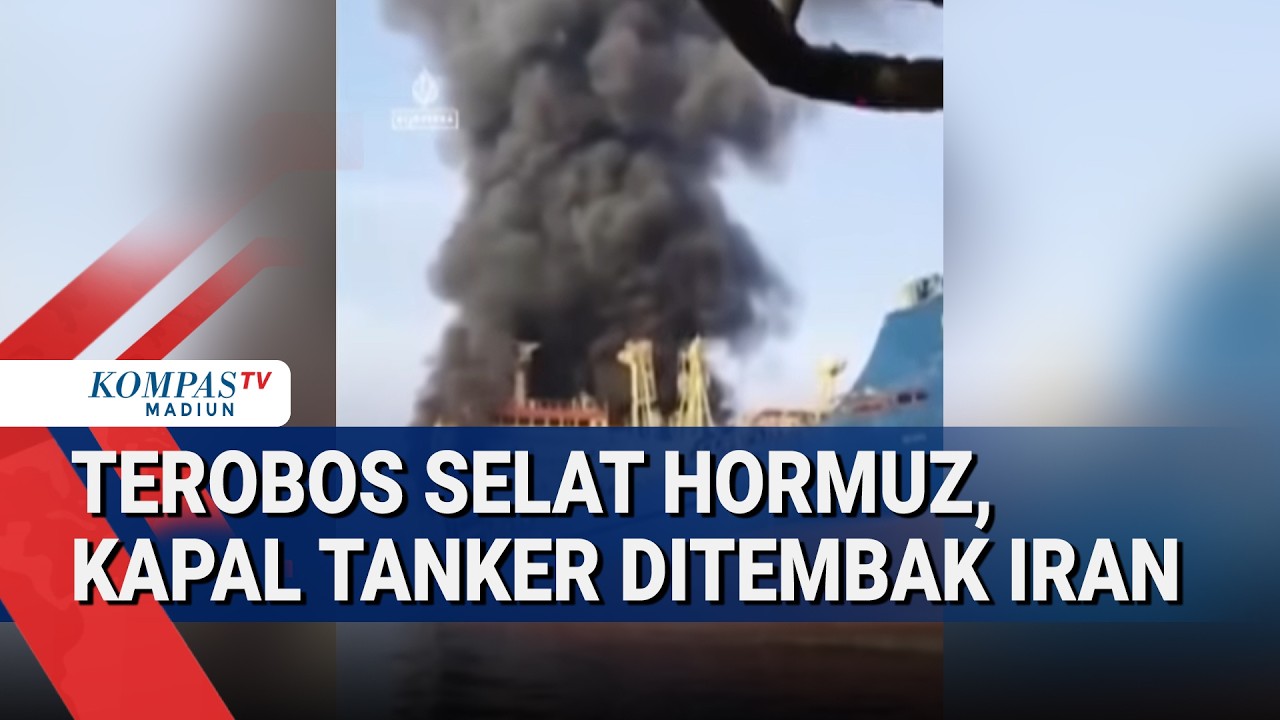 Nekat Lintasi Selat Hormuz, Kapal Tanker Minyak Ditembak Militer Iran