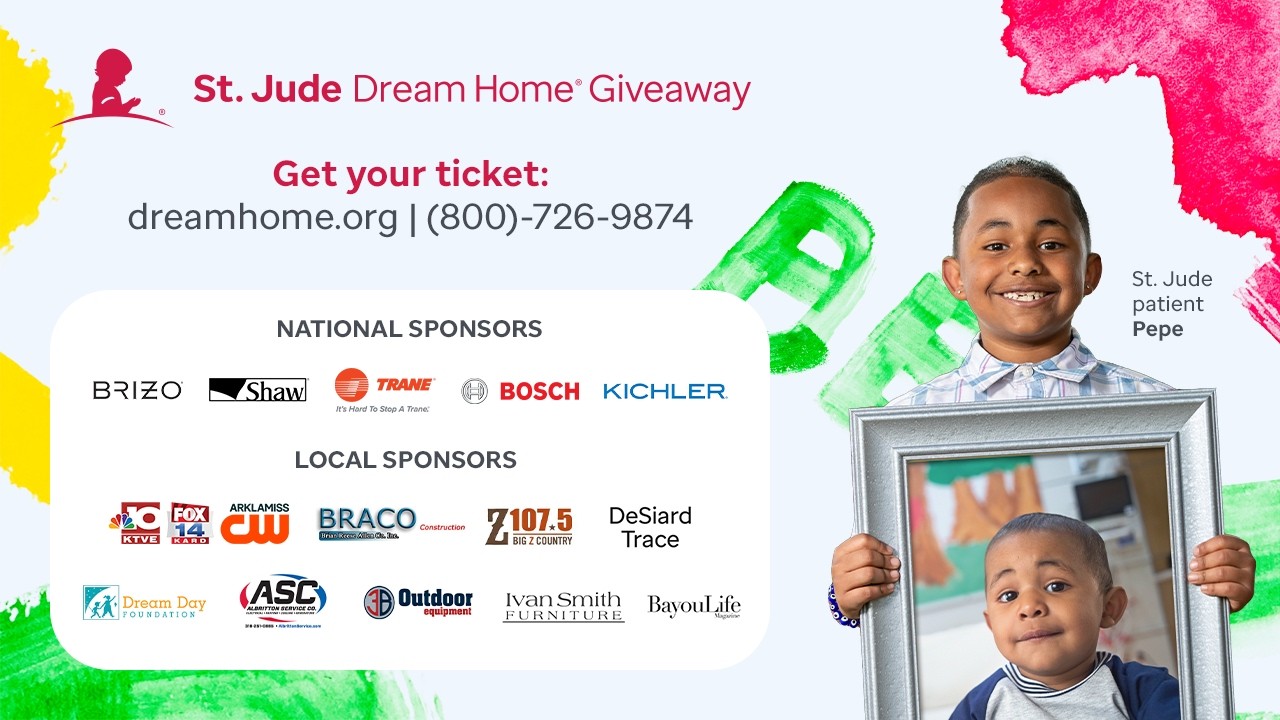 Tickets for 2026 St. Jude Dream Home are now on sale