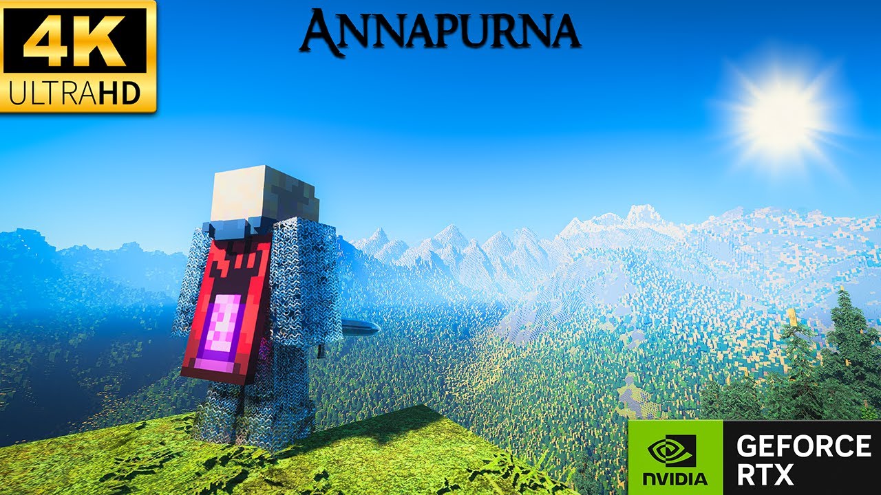 RTX 4080 против карты Annapurna 8000 + Distant Horizons + Partrix + Моды | Minecraft