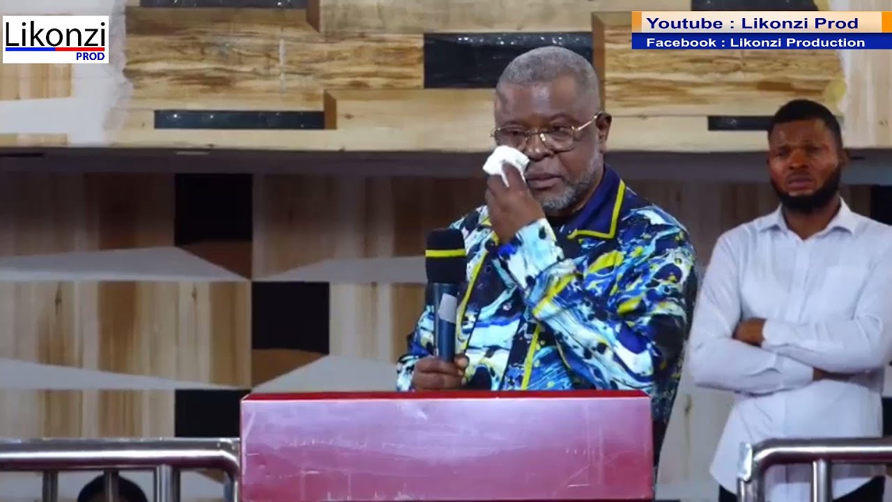 Et Pasteur François Mutombo Voici l'homme pleura...