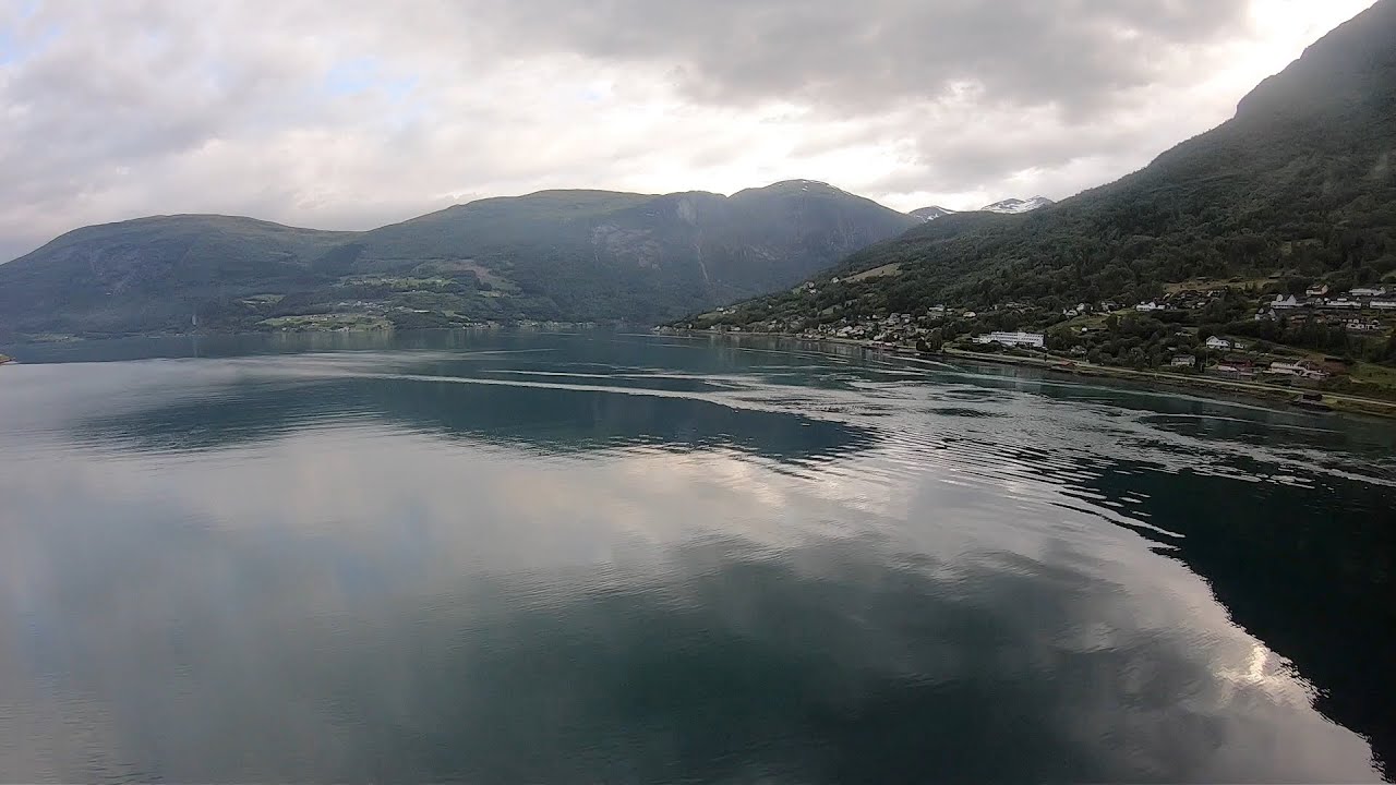 Olden, Norway - Norwegian Star Arrival Time-Lapse (2022)