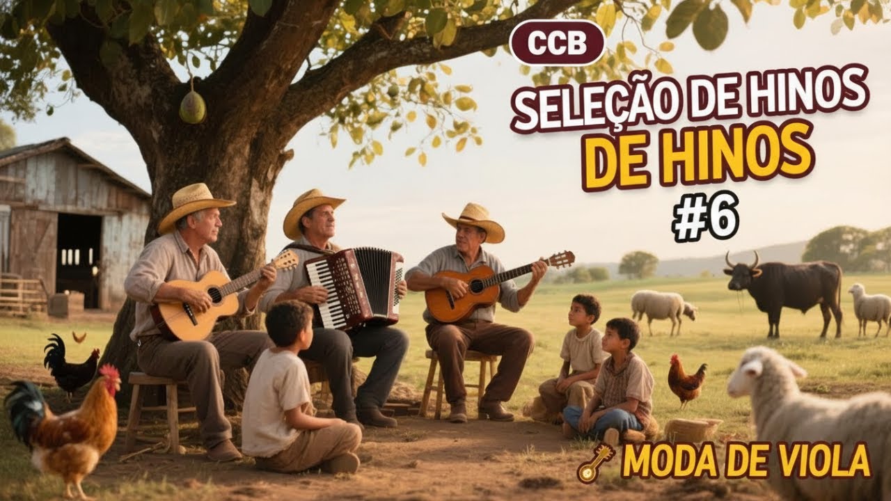 10 Hinos CCB | Moda de Viola | que vão acalmar tua alma