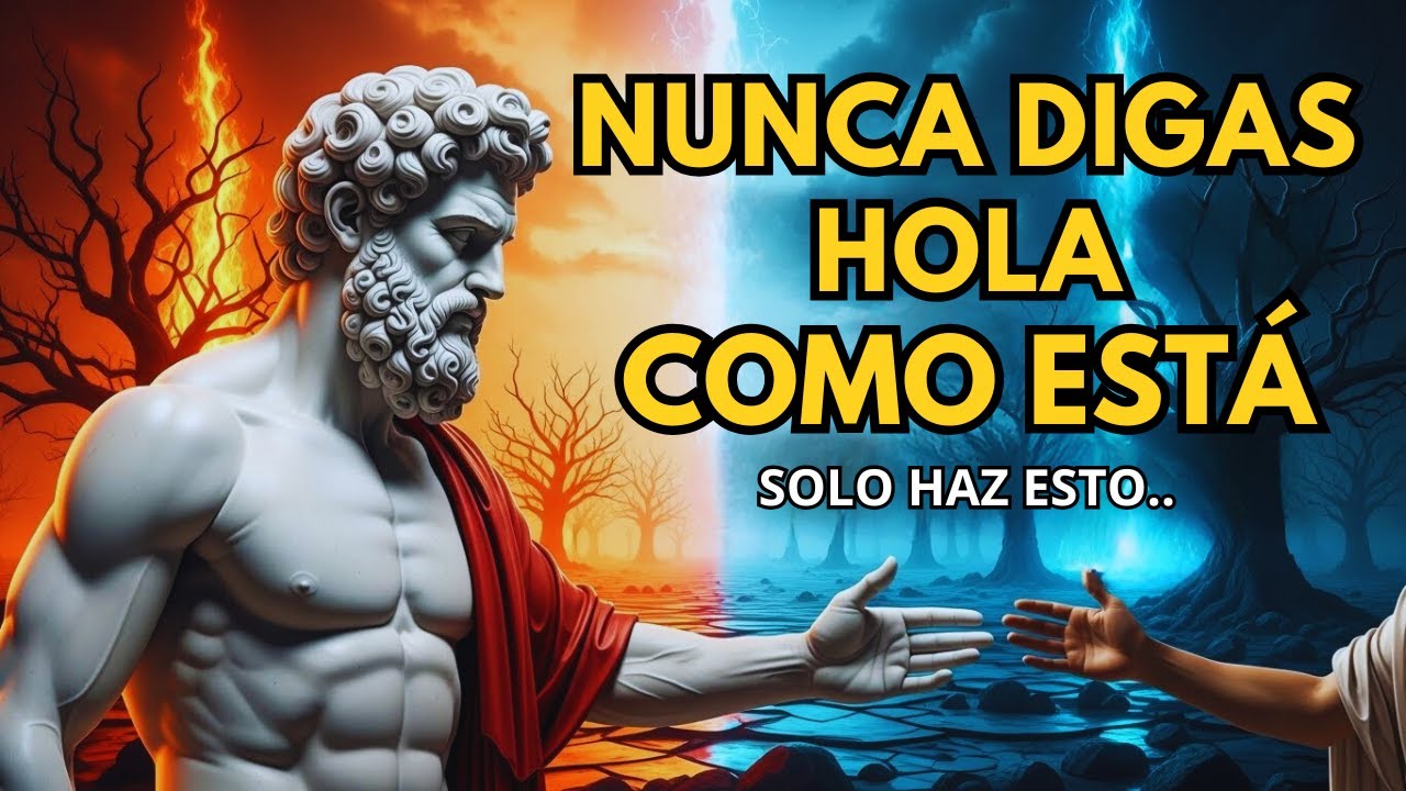 SOLO DI ESTAS 11 PALABRAS ESTOICAS Y ATRAERÁS A CUALQUIERA | Estoicismo