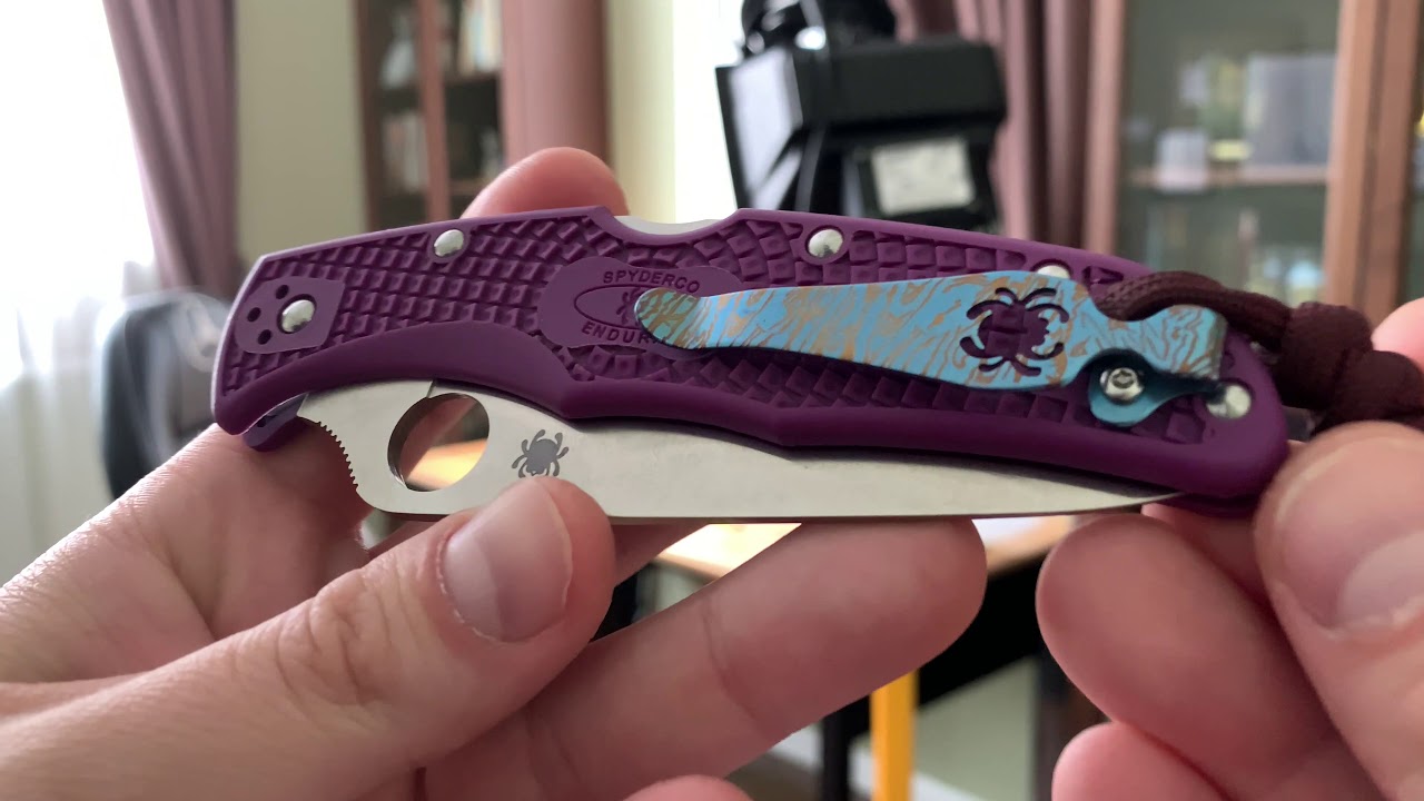 Spyderco Endura 4 обзор - Стоит ли покупать в 2020 Спайдерко?