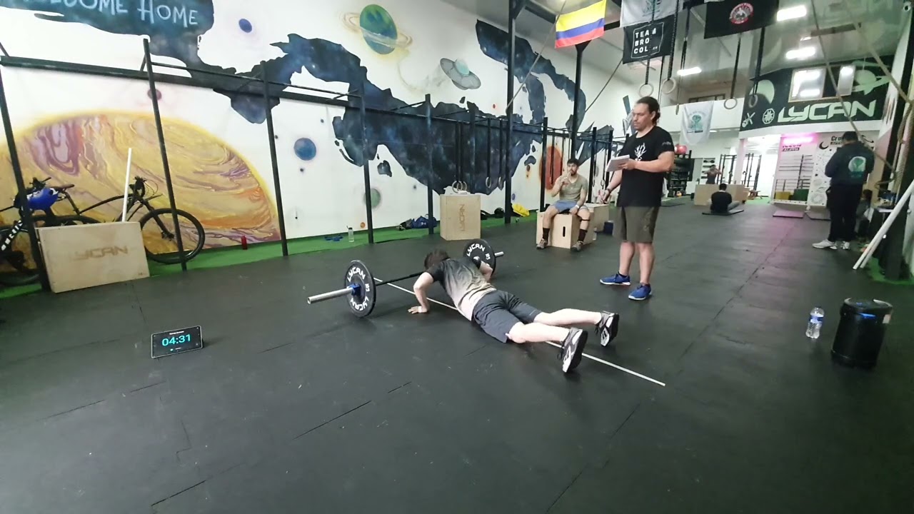 OPEN 22.1 CENTRAL THROWDOWN ERIC CORTINA - ETDC BOX CROSSFIT