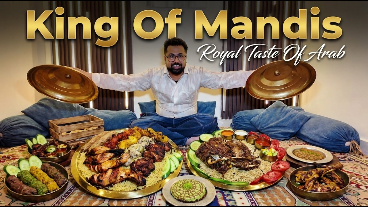 King Of Mandis Araabaik | Ramzan Spl. Mughlai Mandi | Royal Taste Of Arab | Must Try Turkish Kunafa