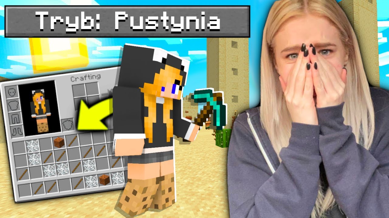 NAJTRUDNIEJSZY SURVIVAL w Minecraft! (PUSTYNIA!!!)