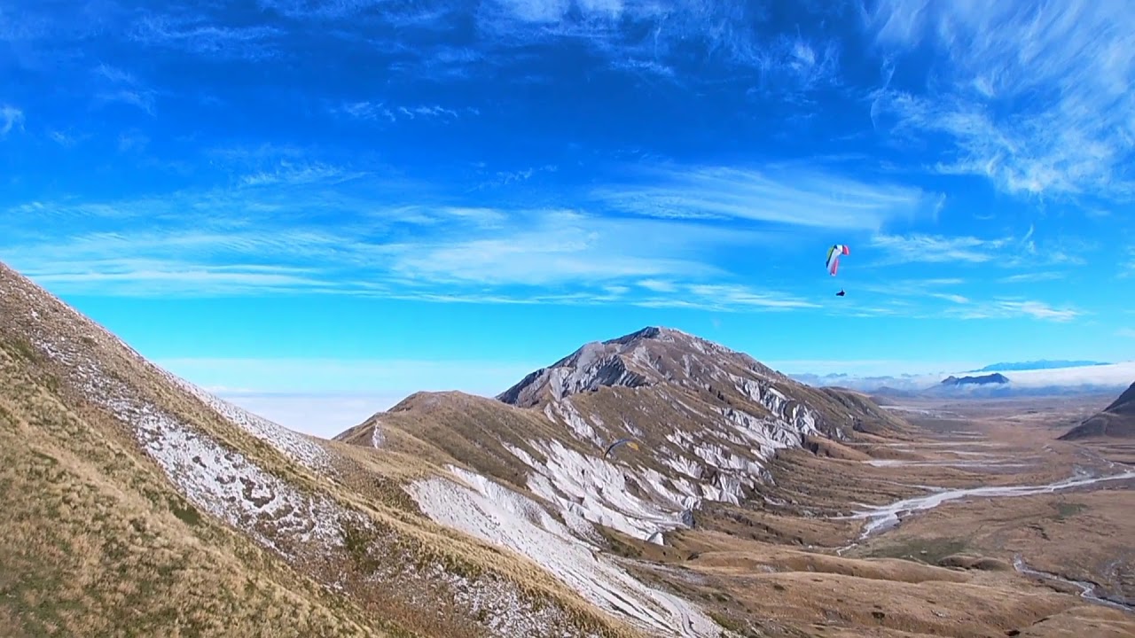 Parapendio sul Gran Sasso