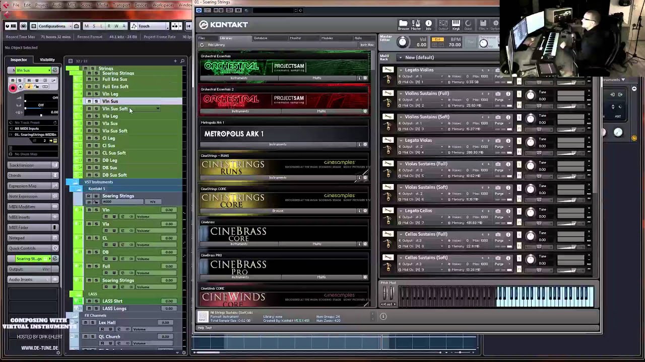 Composing with Virtual Instruments - Hands on Soaring Strings
