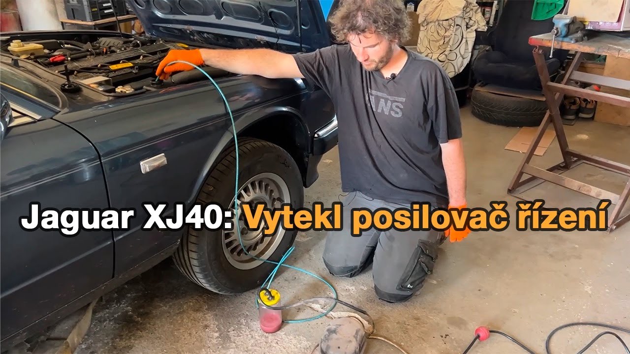 Výměna a repase posilovače řízení na Jaguar XJ40