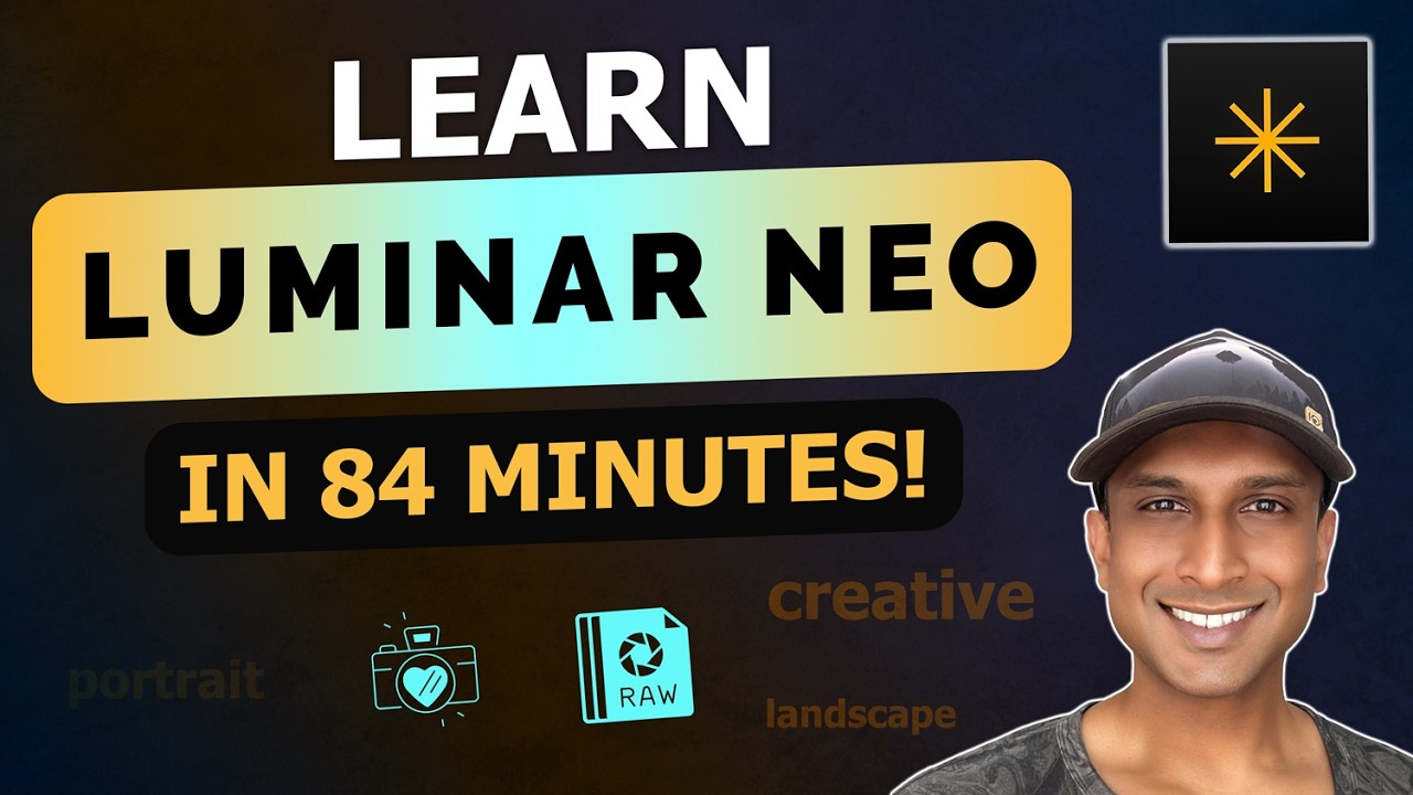 Luminar Neo Tutorial for Beginners 🧡 CREATIVE AI PHOTOGRAPHY