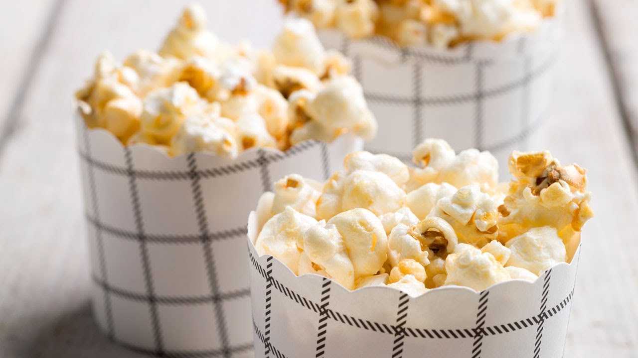 Gesuikerde popcorn