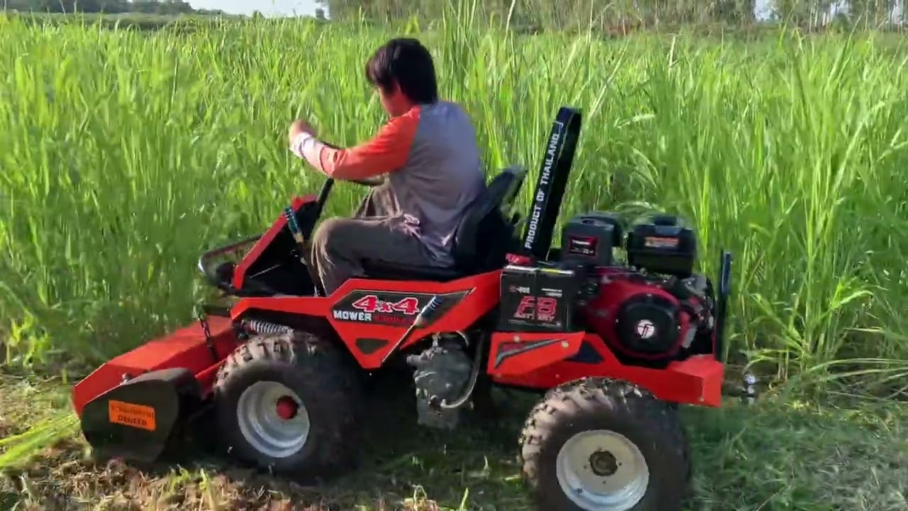 รถตัดหญ้าสายลุย4x4 เกียร์ไฮดรอลิค 22แรงม้า 169,000.-  ติดต่อ 093-2159003 ,091-8706523  ID: @spmower