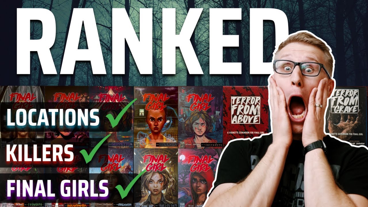 Final Girl Locations, Killers, and Final Girls RANKED (S1 & S2)