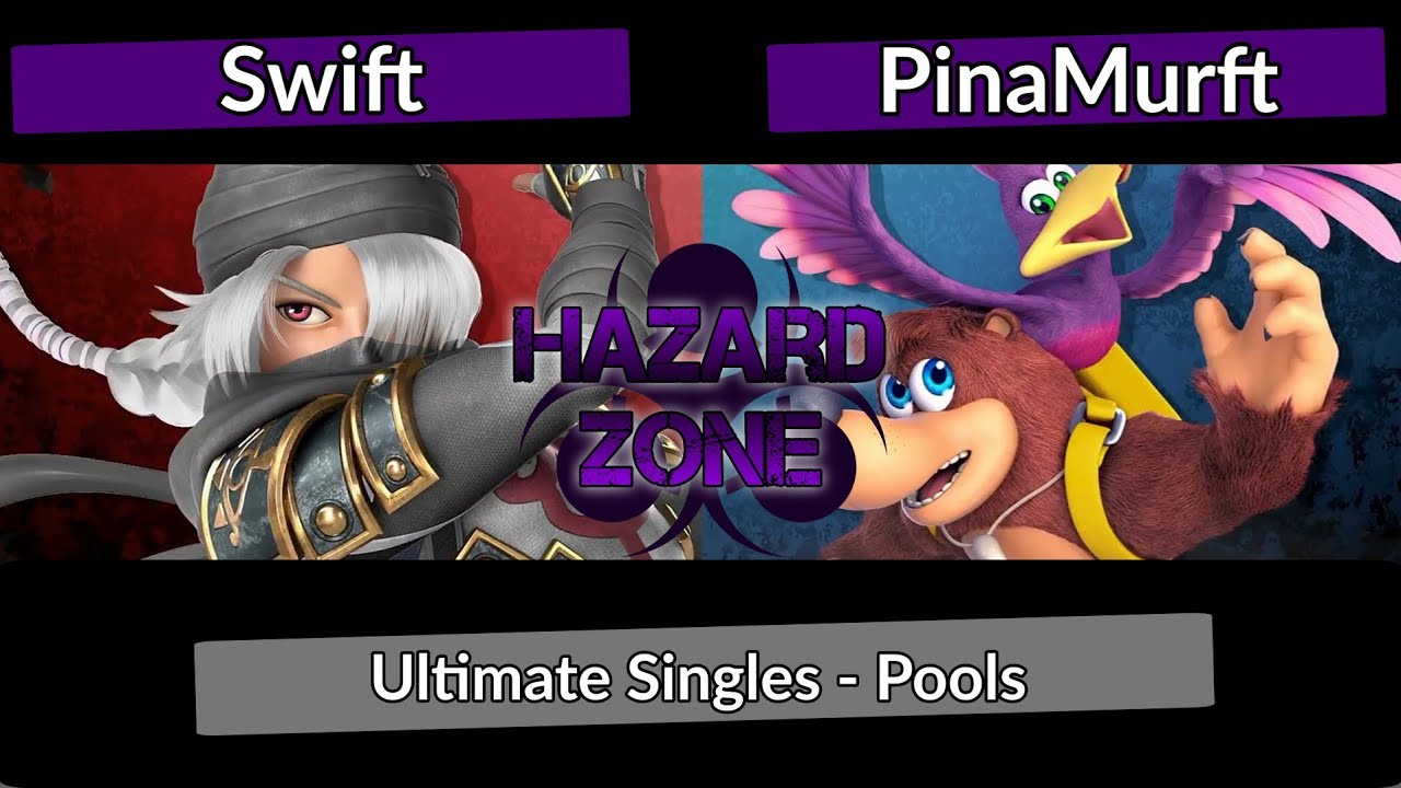 Hazard Zone 12 - Swift (Sheik) vs PinaMurft (Banjo) | Smash ultimate ssbu