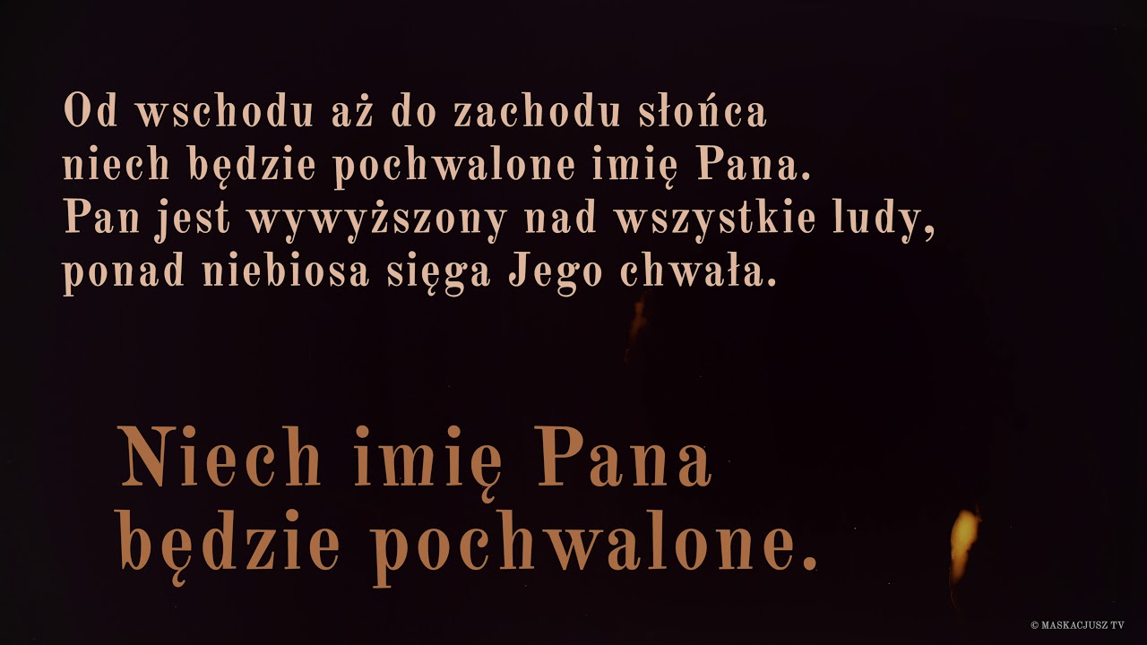 #PsalmResponsoryjny | 22 sierpnia 2018