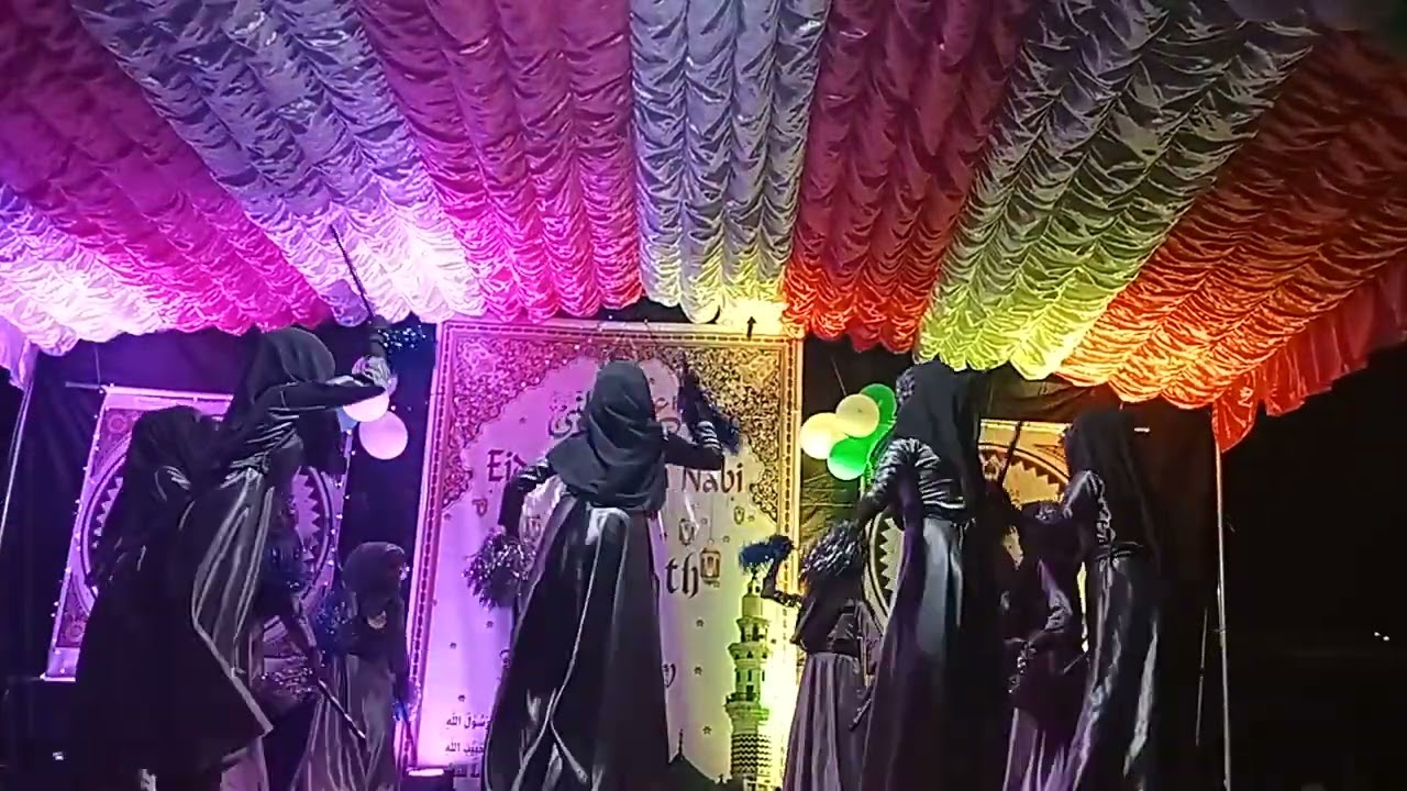MASJIDHUL ASMA KALLI TEAM PERFORM IN GINTHOTA MILLAD UN NABI CELEBRATION 2025.