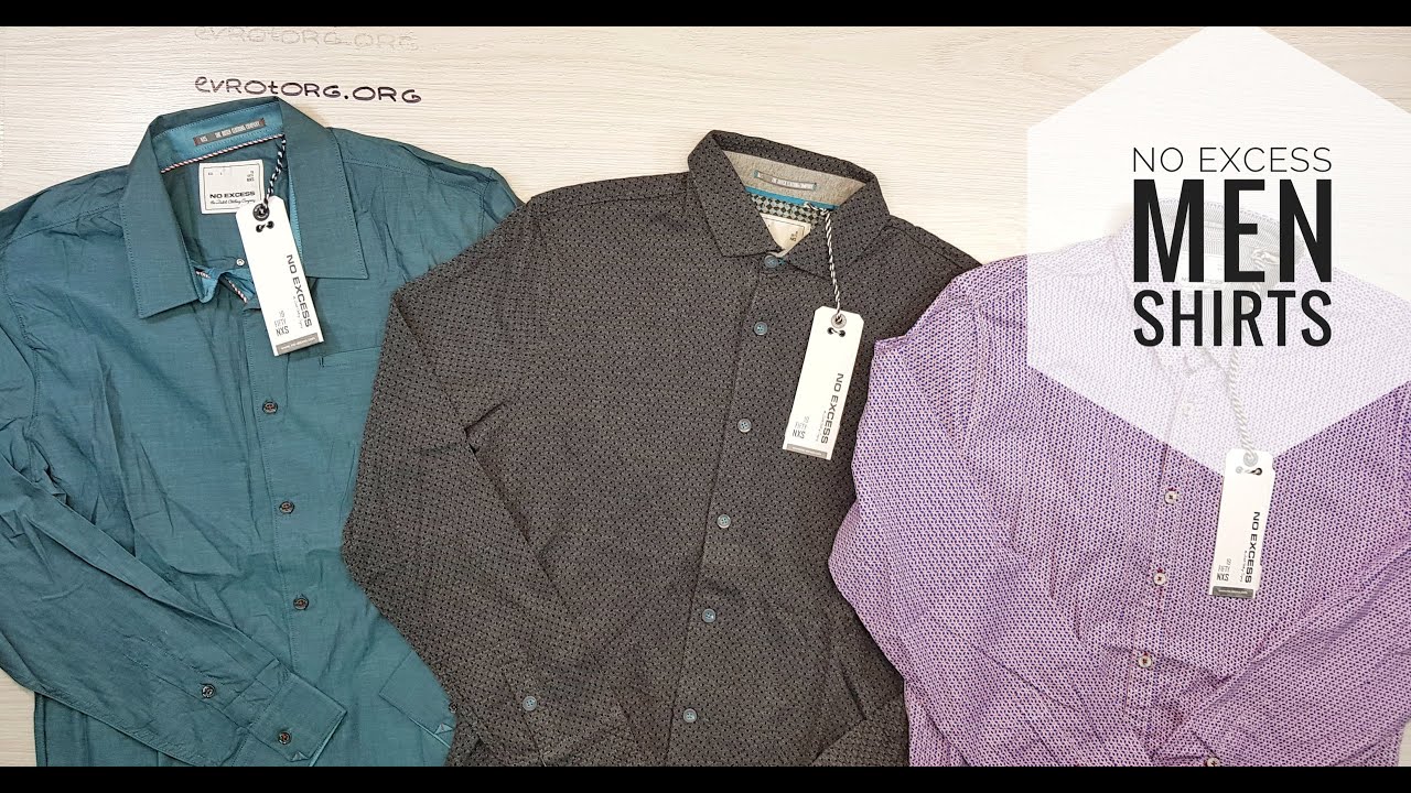 01841 Mix No Excess Men Shirt L.S (12PCS)  12 8,90&euro;