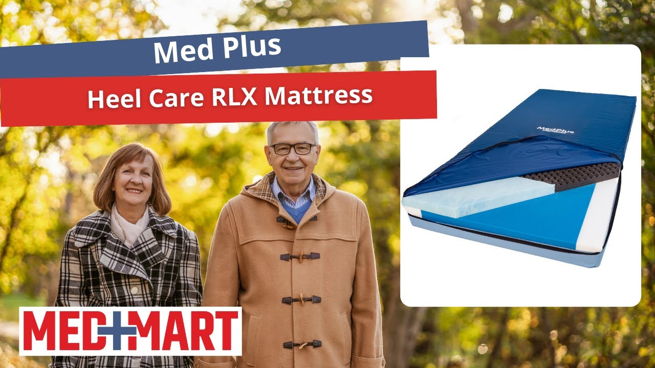MedPlus Heel Care RLX Home Care Mattress - Product Overview