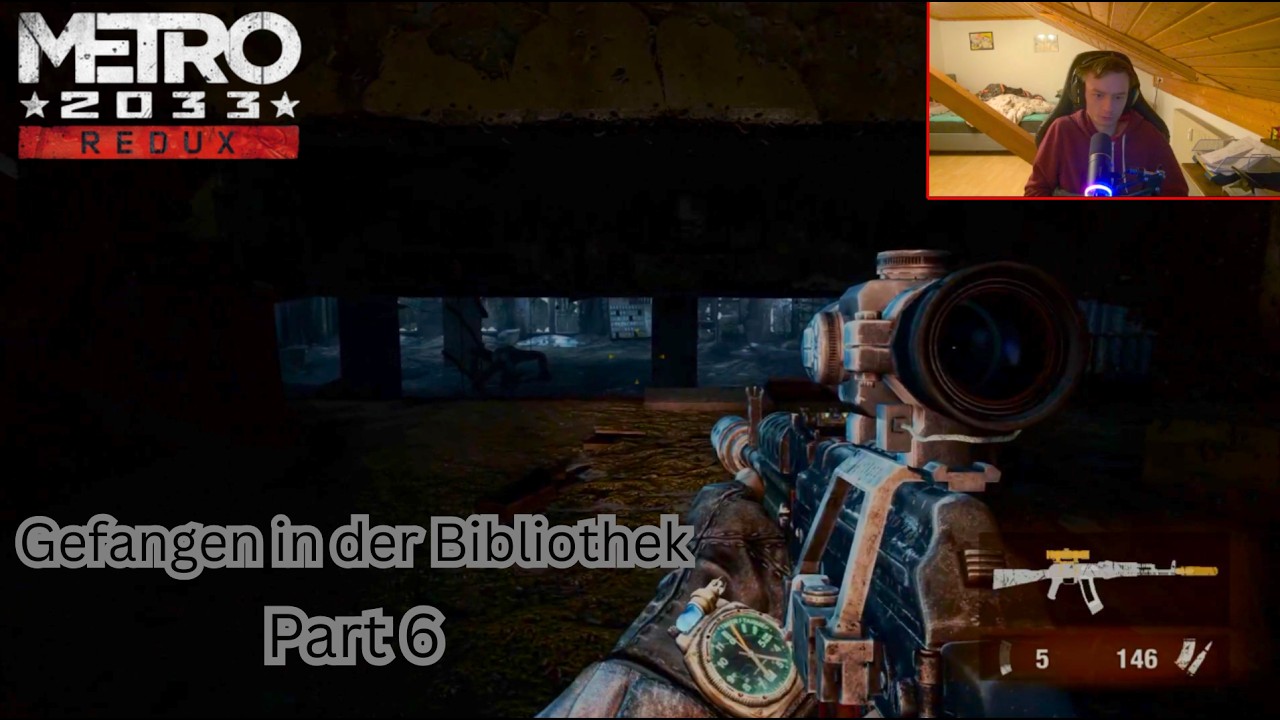 Metro 2033 Redux - ICH MÖCHTE DOCH NUR EIN BUCH AUSLEIHEN! - Lets Play Part 6 (Deutsch)