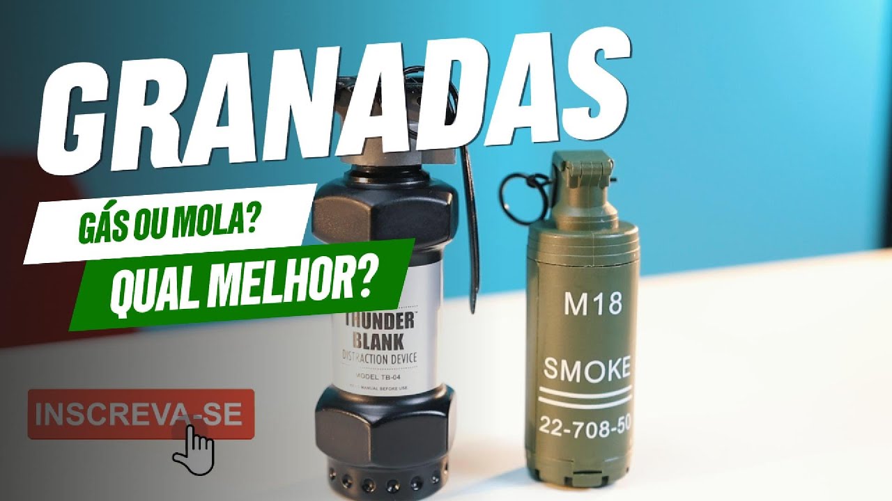 Granadas de Airsoft Qual Comprar? - GOLP Airsoft Team