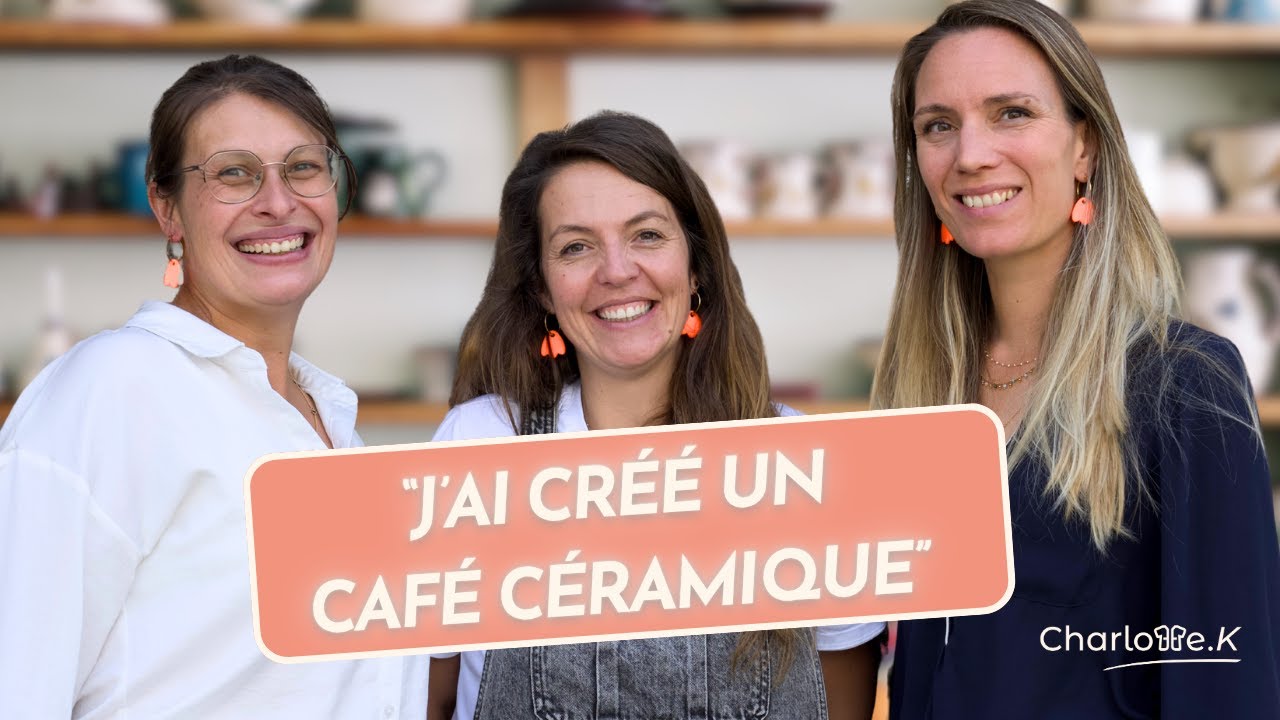 Julie : D'infirmière à fondatrice d'un café céramique