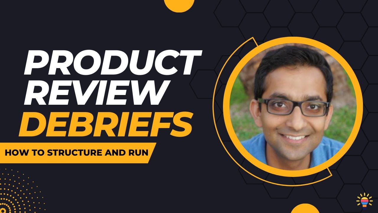 How to run product review debrief meetings