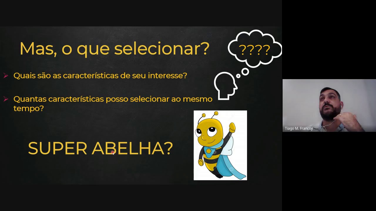 Gen&eacute;tica de abelhas sem ferr&atilde;o. Por Tiago Francoy