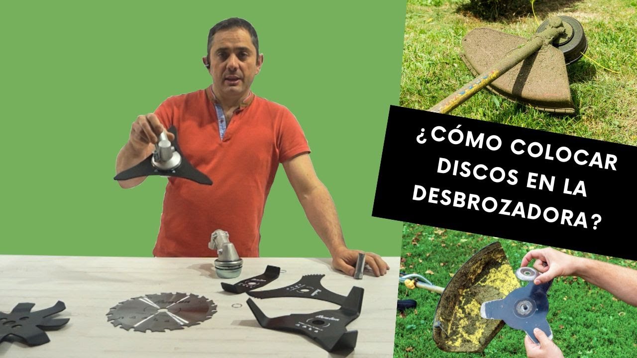 Colocar BIEN el un disco de DESBROZADORA | Mr.Ferro