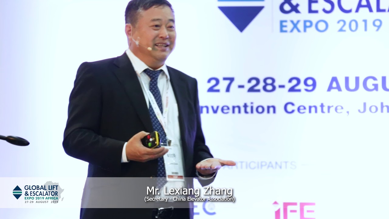 GLE Expo Speaker: Lexiang Zhang, China International Lift Market