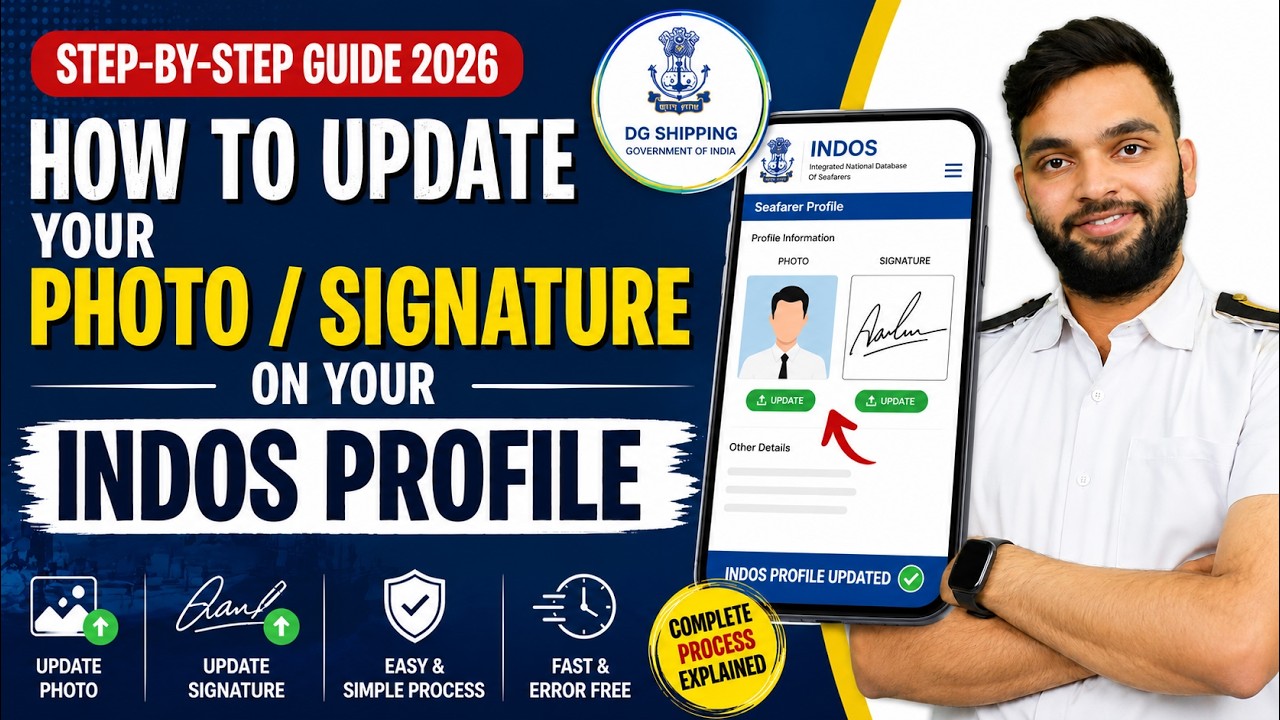 How To Update your Photo/Signature On Your INDOS Profile