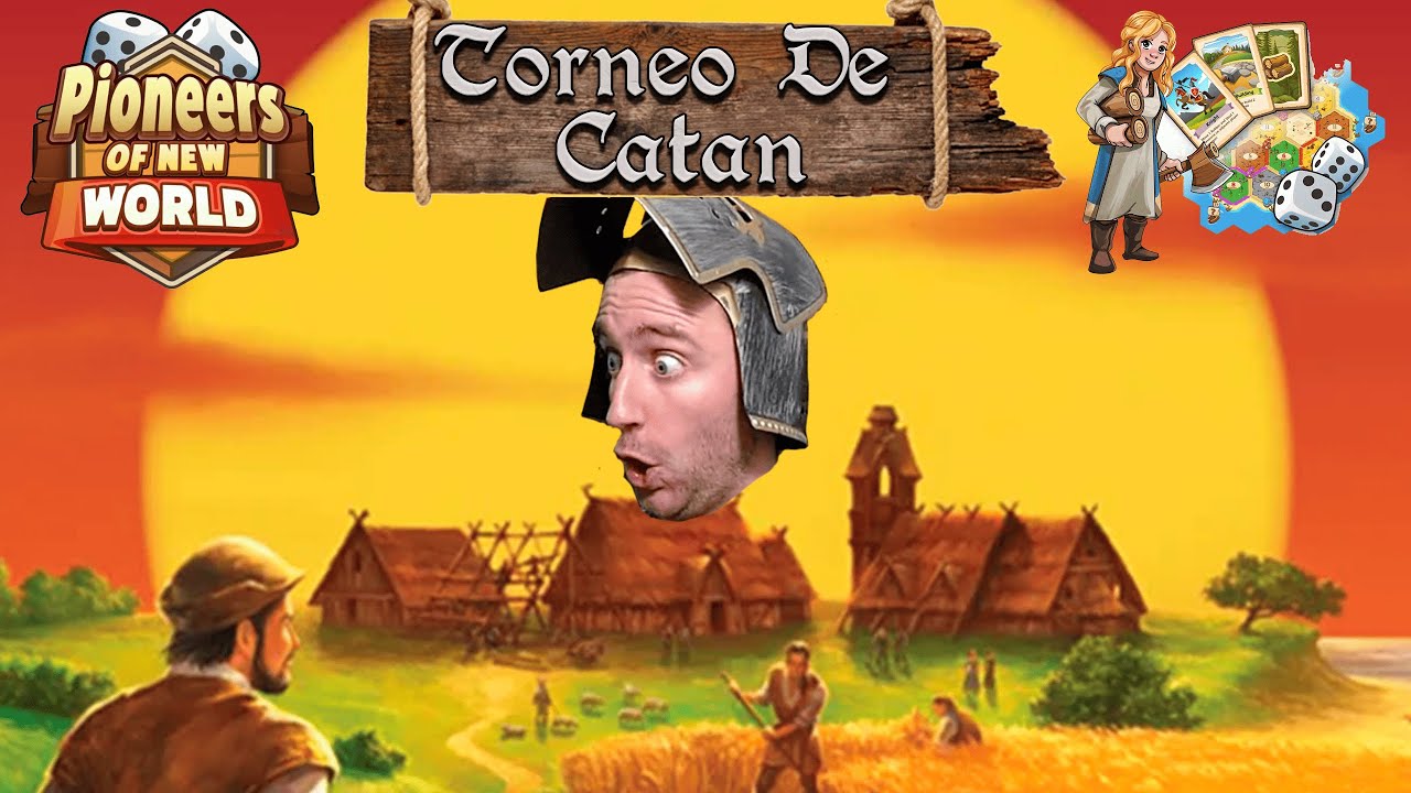 Torneo de Catan 21 hs en pioneers.game #catan #pioneers